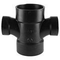 Charlotte Pipe And Foundry Charlotte Pipe & Foundry ABS004290800HA Abs-dwv Sanitary Tee  Black 41797